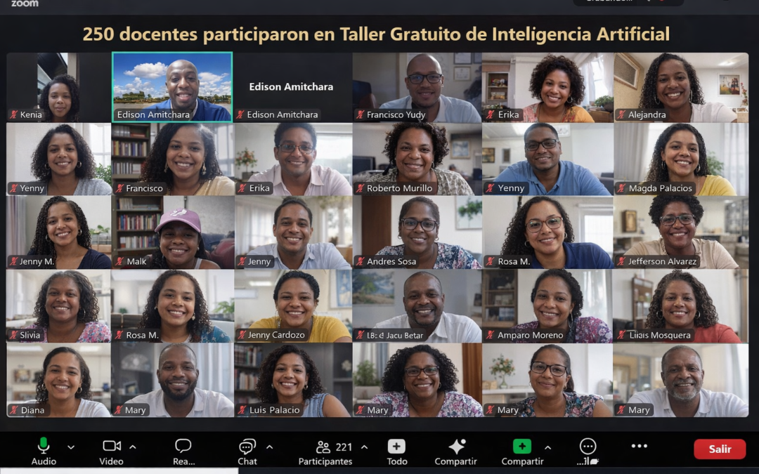 📚 10 de febrero de 2026 | 250 docentes participaron en Taller Gratuito de Inteligencia Artificial